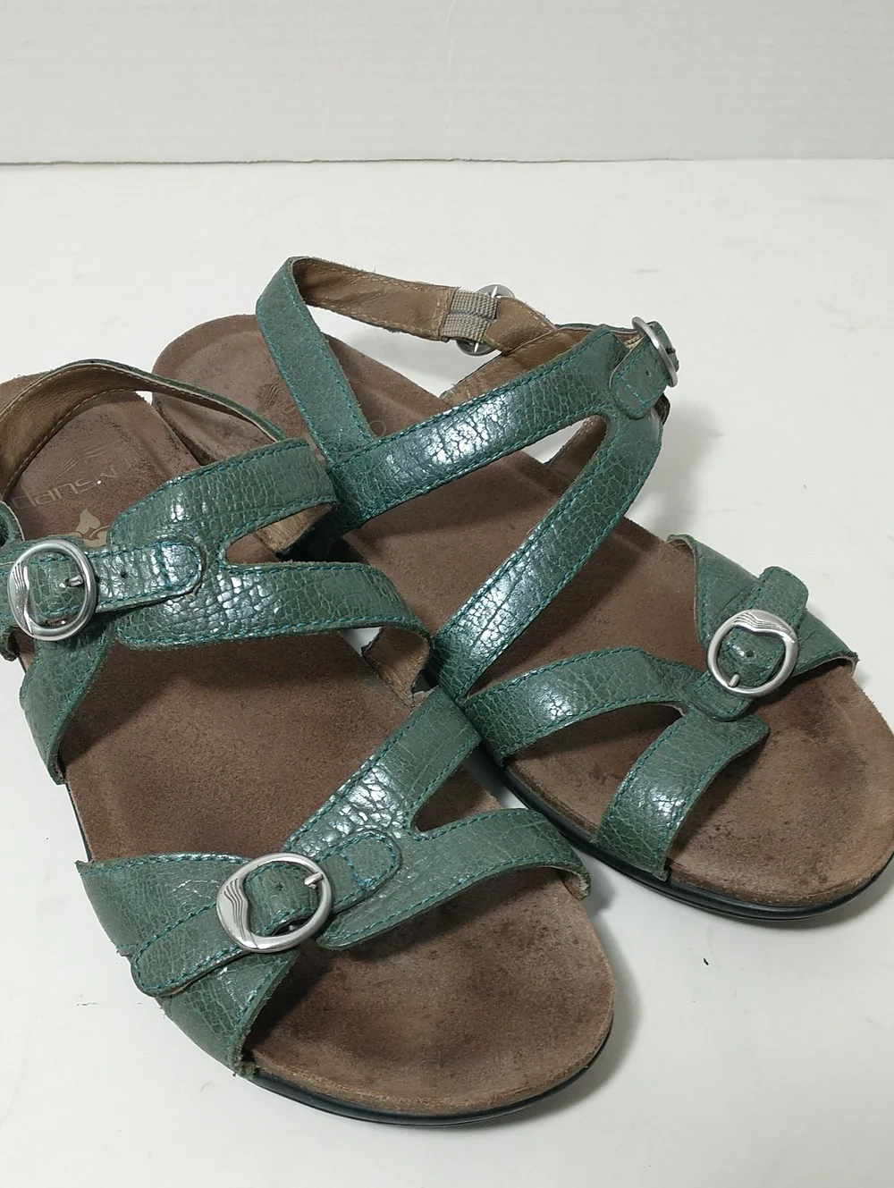 Dansko Jameson Leather Strappy Sandal, Euro 39, US 9, Vacation, Beach